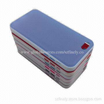 TPU case for iPhone 5C, double color injection, simple and fashion